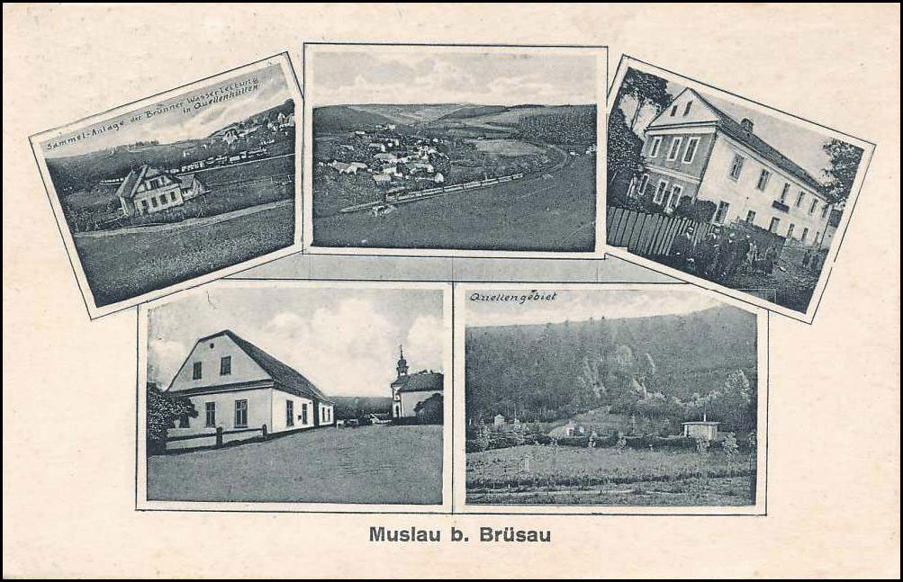 Mußlau bei Brüsau im Jahr 1944