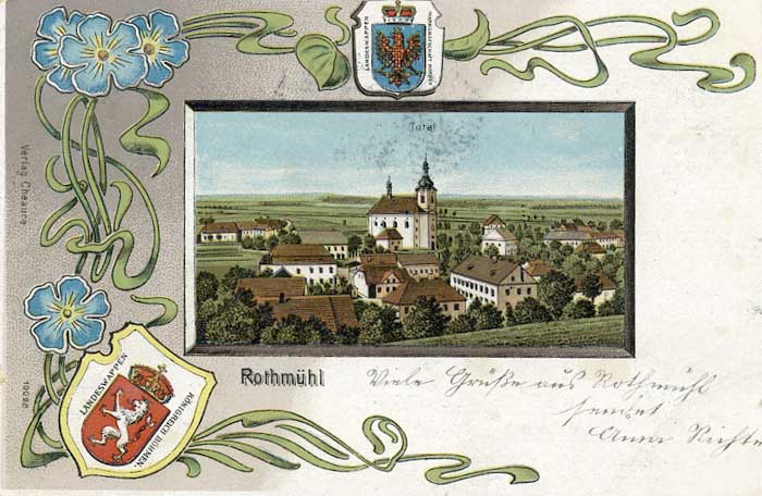 Rothmühl bei Zwittau