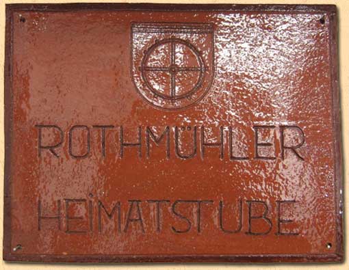 Rothmühler Heimatstube