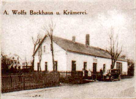 A. Wolfs Backhaus u. Kr&auml;merei
