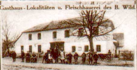 Gasthaus u. Lokalit&auml;ten des B. Wild