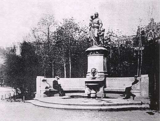 Ehemaliger Paulinenbrunnen in Stuttgart